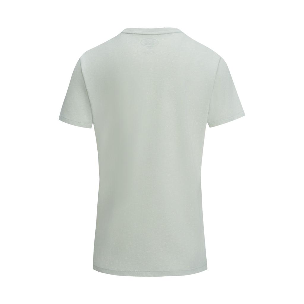 Under Armour Simple Branded Washable Sports Casual Breathable Comfortable Ribbed Design T-Shirt Women tops 6006325-377