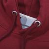 Oversized Arch Logo Hoodie - Wine