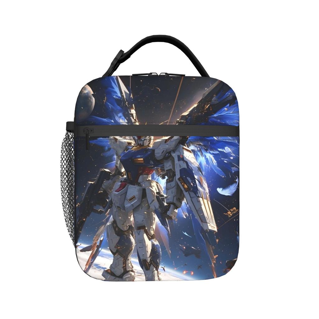 Gundamms Insulated Lunch Bag Thermal Bag Reusable,Lunch Container Large Tote Lunch Box Food Handbags