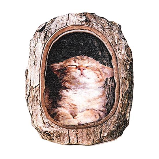 Tree Hole Animal Refrigerator Magnet Wooden Animal Fridge Magnet Home Office Kitchen Cabinet Locker Whiteboard Decoration