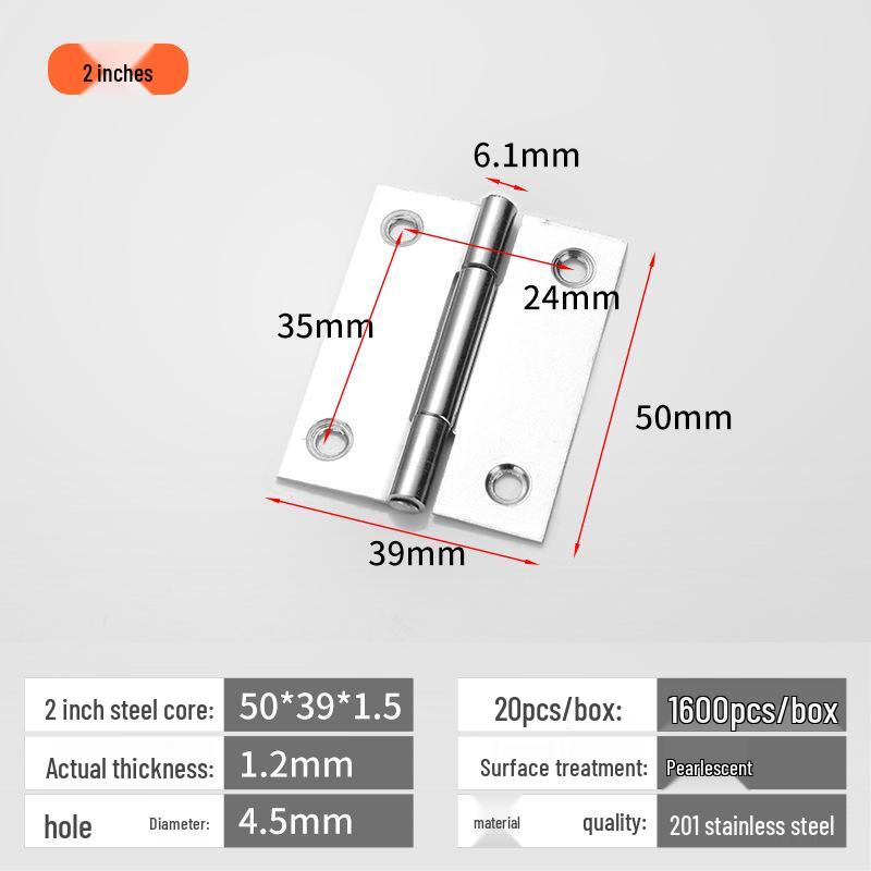 Tiché panty pro skříně a okna z nerezové oceli 304 - Velikosti: 1'', 1,5'', 2'', 3'', 4''