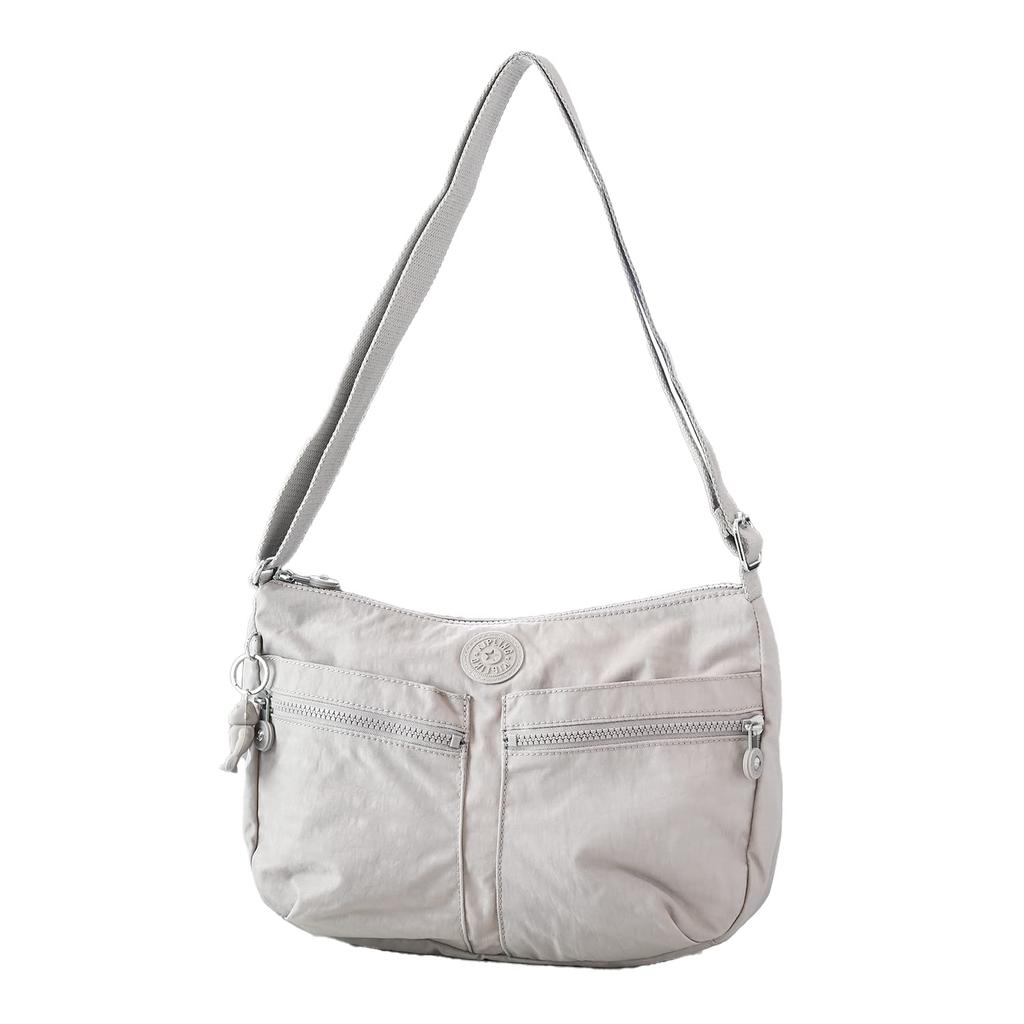 Kipling IZELLAH Shoulder Bag in Grey Grease Women's (KPK0214489L1) [Used]