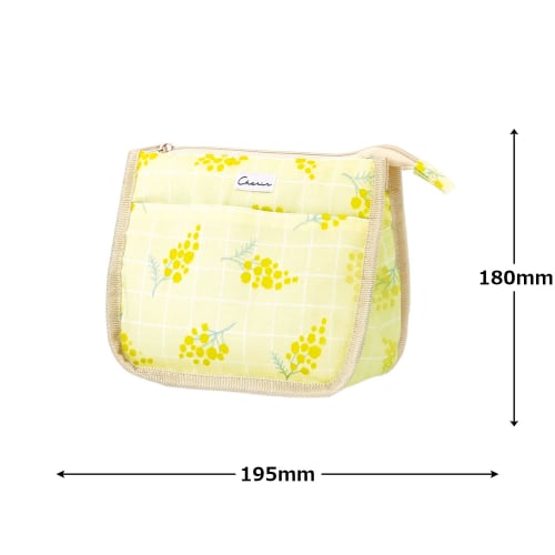LaboClip Lunch Pouch, Cheryl, Women's, A25-ZLP-YE, Yellow, Normal