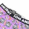 Small Planet Tom & Jerry Men's Boxer Briefs, Face PU Leather, Warner Bros., Size L