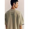 H M Loose FiT PrinTed T sHirT Beige