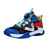 Boys Basketball Shoes Rotary Buckle Mesh Teen Children's Sneakers Boys' Shoes Breathable Boys Outdoor Training Shoes