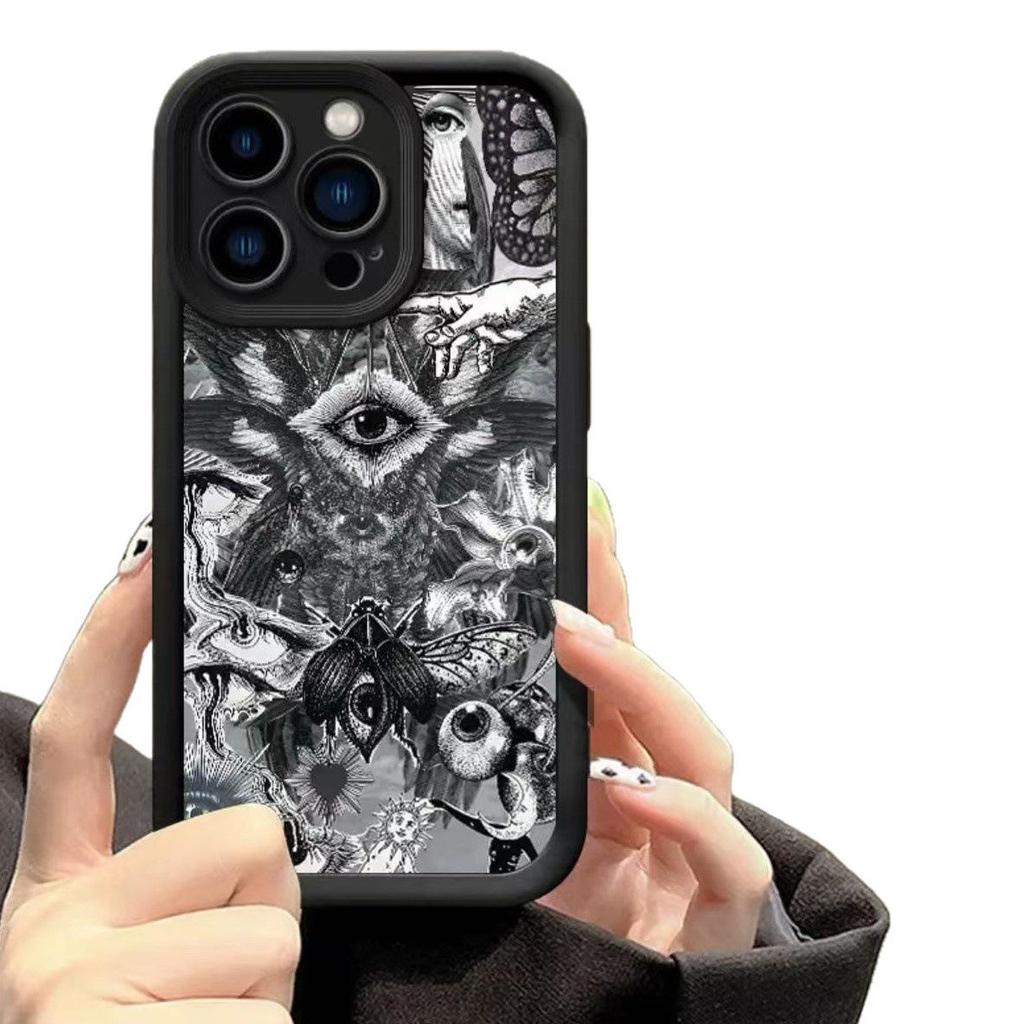 Siliziumkarbid Teufelsauge Hülle für iPhone 17 Pro Max/16/15/14/13 Pro