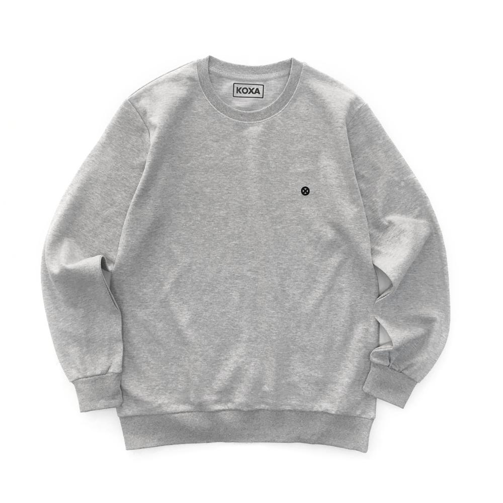 Cossa [Косса] Черный Символ-Серый Толстовка Gray/L