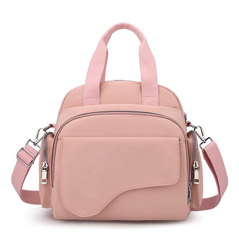 

Stylish Women s Shoulder Bag – Tote with Adjustable Strap & Multiple Pockets – Perfect for Daily Use, Work & Travel темно-рожевого кольору