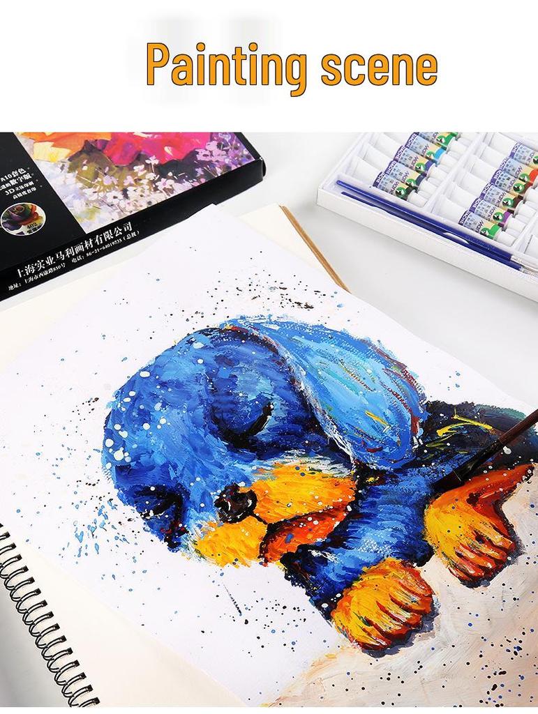 Mali Gouache Watercolor Set for Kids and Students