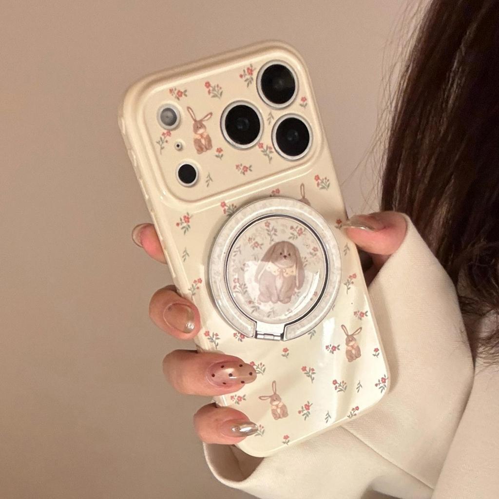 Cute Rabbit Phone Case for iPhone 16, iPhone 17, and iPhone 17 Pro Max