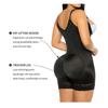 Women Zipper Full Body Shaper Tummy Control Waist Cincher Butt Lifting Shapewear