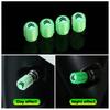 4Pcs Luminous Car Tire Valve Caps For Citroen Berlingo Xsara Picasso Fluorescent Night Glowing Decor Wheel Tyre Valve Stem Caps Valve Stems 1