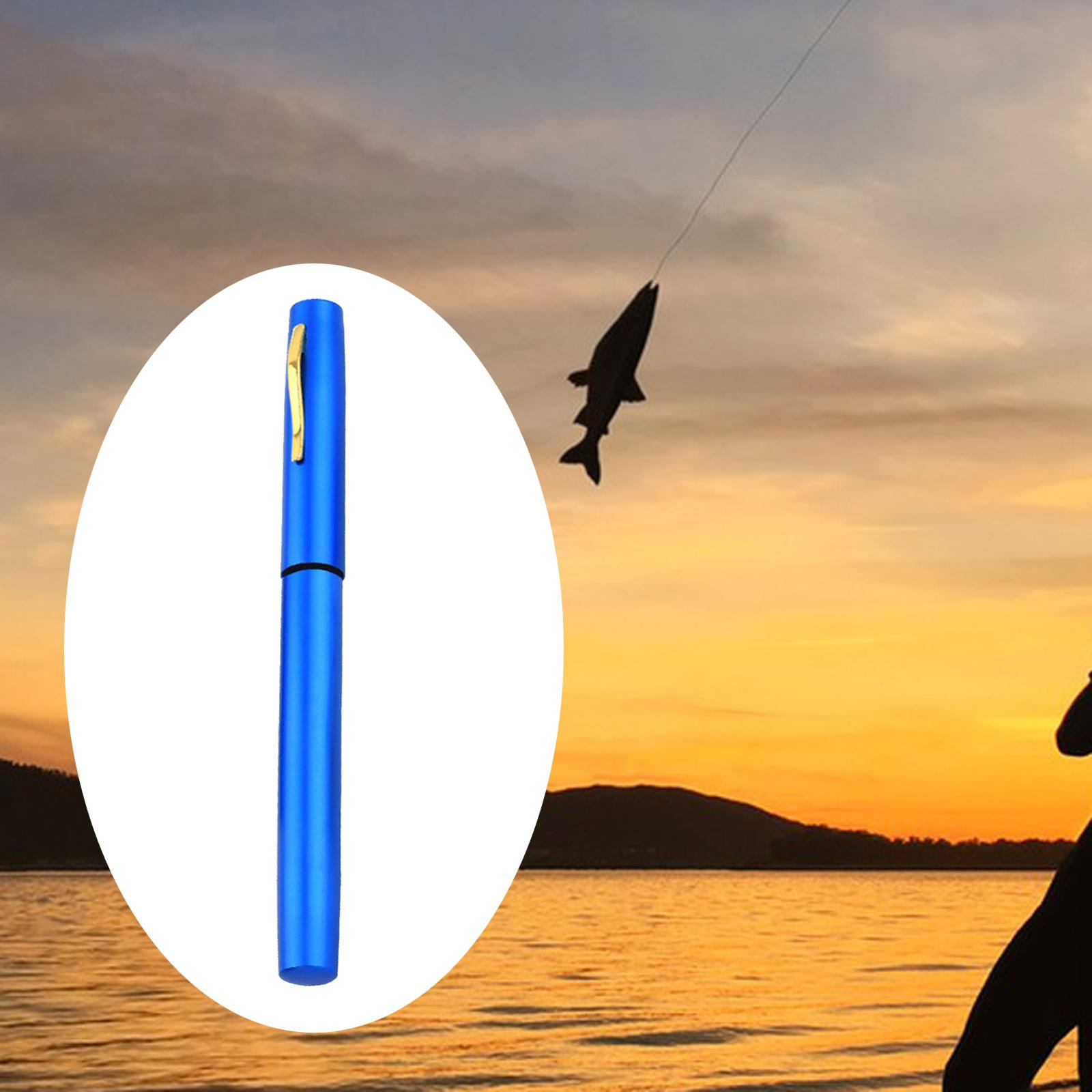 

Abbey Fishing Equipment Portable Gift Light Bar Telescope for River Lake Freshwater Travel синий
