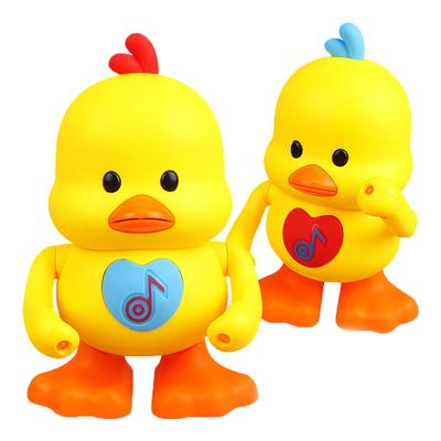 Niedliche tanzende Ente, Musikspielzeug, elektrisch, tanzende Tiere, Spielzeug, multifunktionale Mini-Musik, tanzende Ente, Lampen, Spielzeug, Geschenk