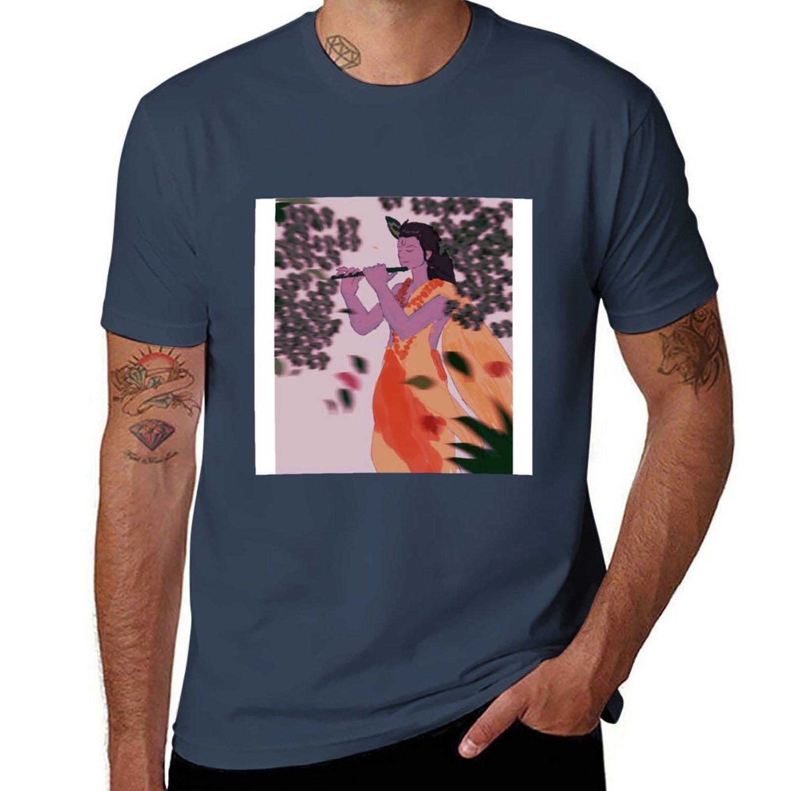 Krishna Tshirt Classic Graphic Short Sleeve Top S