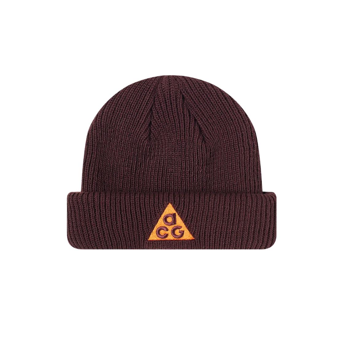 

Шапка-бини Nike ACG 3в1 темно-бордовая CV2620-643