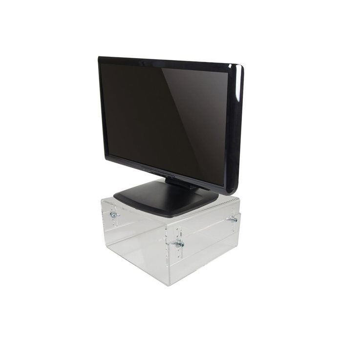 Support pour moniteur - Newstar - NSMONITOR40 - Transparent - 25 kg - Capacité maximale 25 kg
