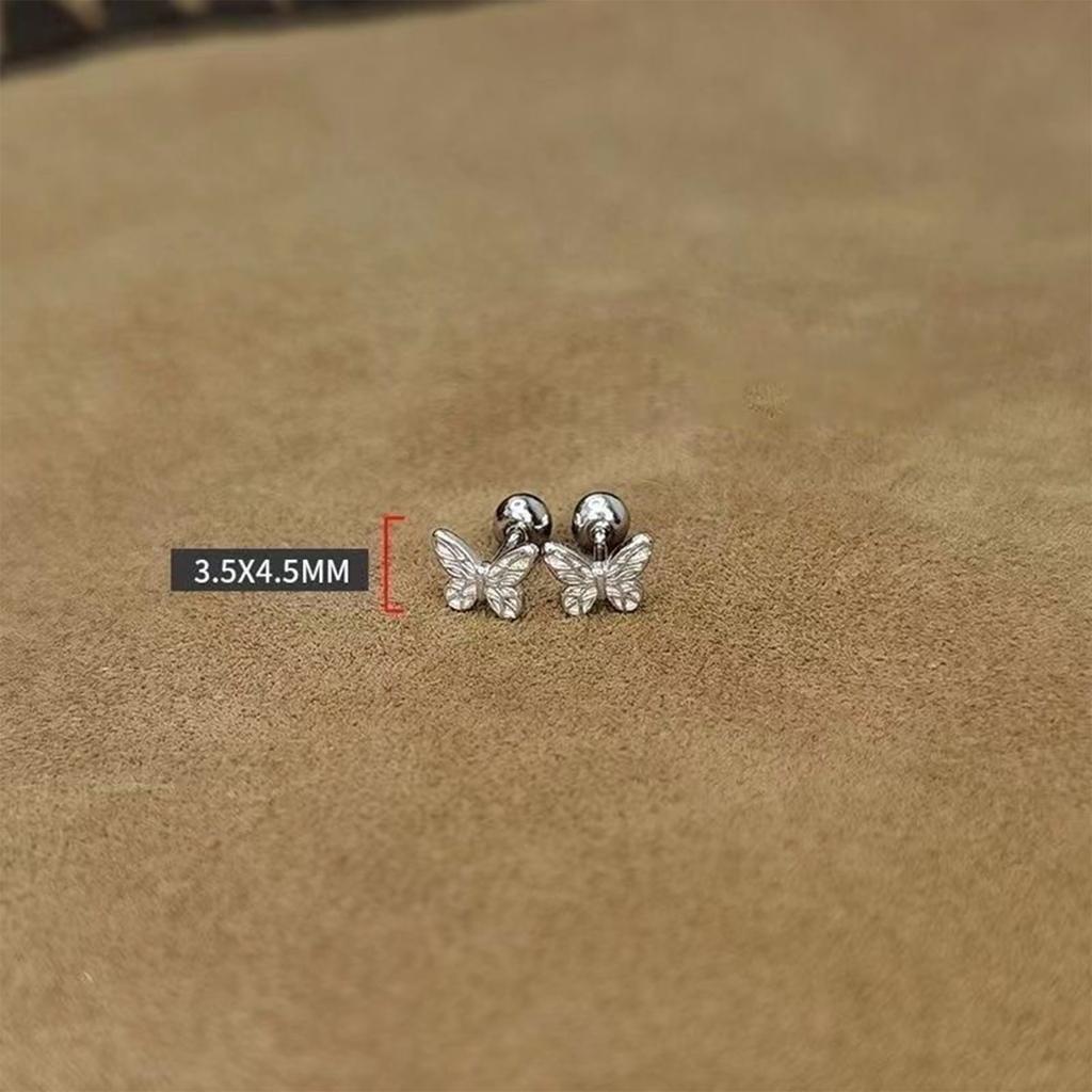 1Pair Fashion Exquisite Earrings High Quality Simple Butterfly Earrings For Women Girls Birthday Gifts Jewelry Accessories