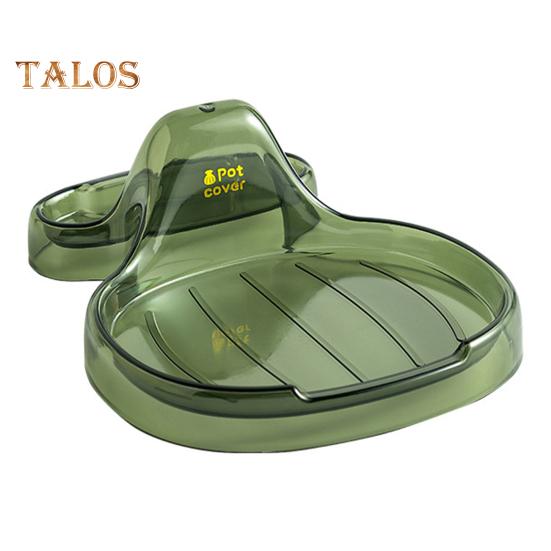 

Держатель для крышки кастрюли, устойчивое основание для хранения, пластиковая практичная полка для крышки кастрюли, стеллаж для хранения посуды, кухонные принадлежности светло-зеленый