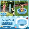 Inflatable Baby Swimming Pool Portable Inflatable Children  Pool Water Game