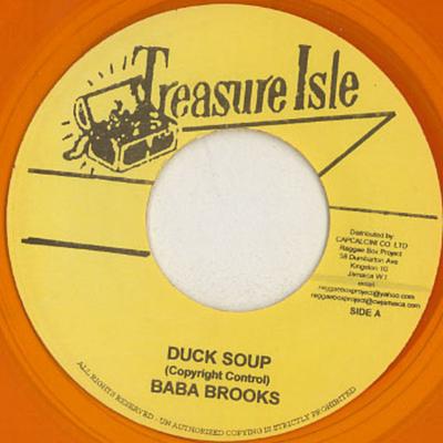 7inch Record BABA BROOKS / THE ZODIACS - Duck Soup / Renegade NONE Treasure Isle Jamaica Reggae, Ska & Dub Used