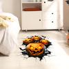 Sticker Spooky Wall Pvc Halloween Pumpkin Bat Sticker For Home Decor Restaurant