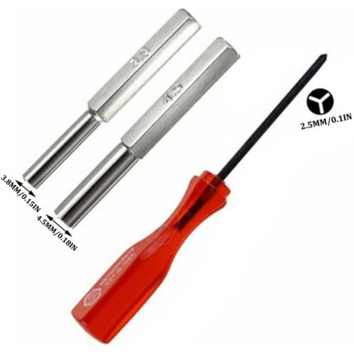 Special Screwdriver, Precision Screwdriver, Star-Shaped Screwdriver, Y-Shaped Screwdriver, Nintendo Screwdriver, Screwdriver with Line Head Bit, Line
