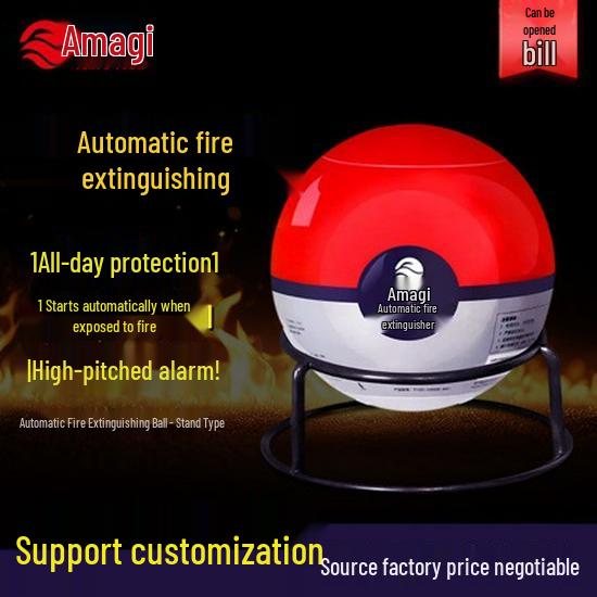 

Tianyu 1,3 кг Автоматична підвісна вогнегасна куля - Граната-вогнегасник з сухою сумішшю 1.3KG with Bracket