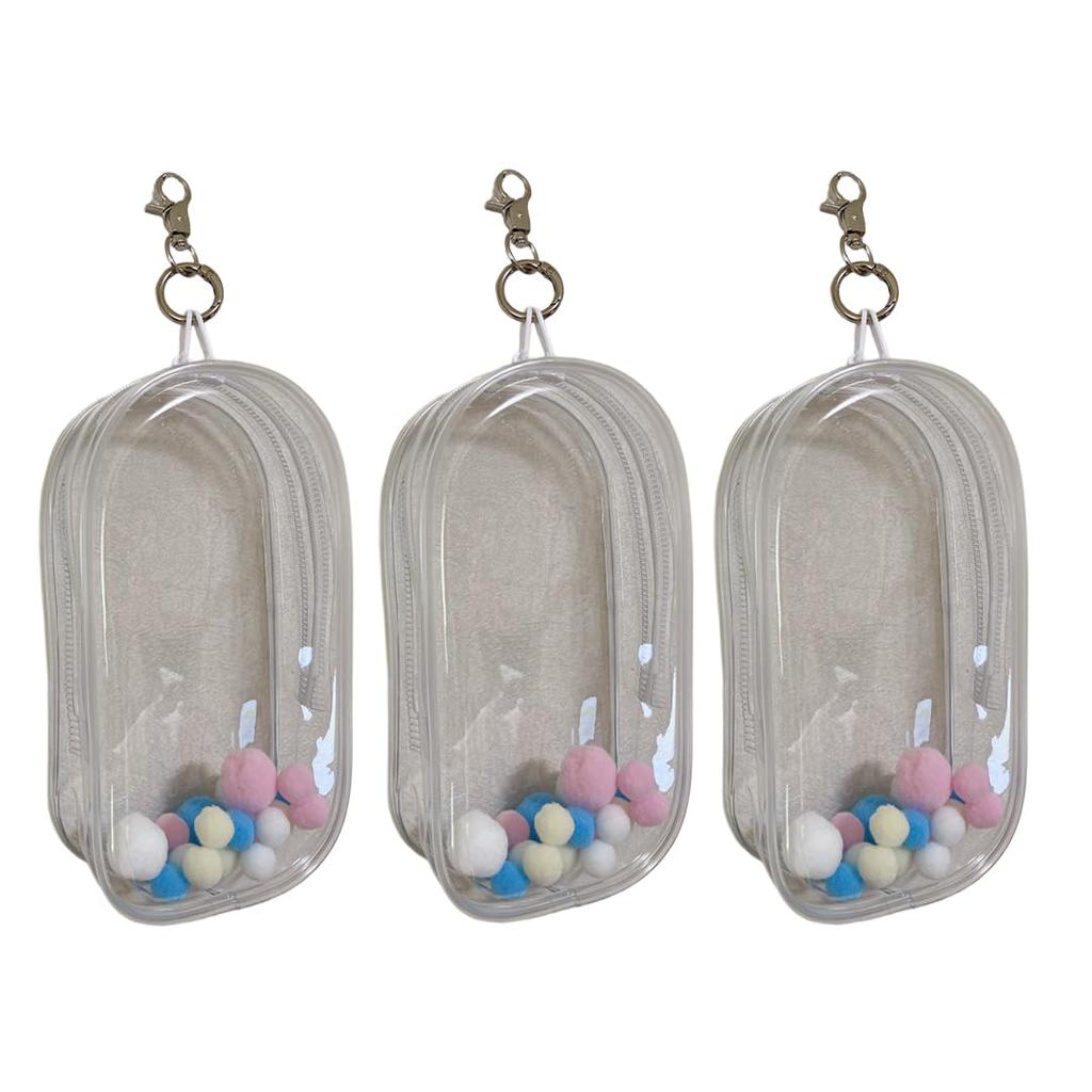 Start Side Oshinui Pouch Oshinui Pouch Ita Bag Transparent Carrying Waterproof Dustproof Doll Bag Stuffed Animal Going Out Show (Transparent Clear 3