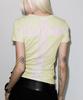 FANCY CLUB Back Cross Tee (Lemon) F26Qb073