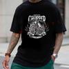 Gear Café Racer Motorbike Motorcycle Club MC T-Shirt Cotton Motorcyclist Men's Casual Short Sle