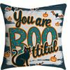 Pumpkin Truck for Halloween DecorSuitable for Living Room Bedroom Sofa Decorative Cushion Cover Pillow Cover