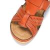 Beställ en storlek upp, sommar Kvinnor Premium Ortopediska Sandaler med öppen tå Kvinnliga Tofflor Spänne Rem Vintage Anti-halk Andas Tofflor Plus Size Sandaler