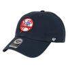 47 Cap Yankees Clean Up NY CLEAN UP Hat Low Cap Navy Primary Logo [47 Brand] Men's & Women's