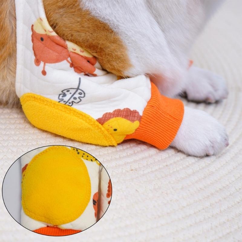 Dog Elbow Cover Outdoor Sleeve Legging Strolling Wear Soft Dustproof Leggings For Small Medium Pet