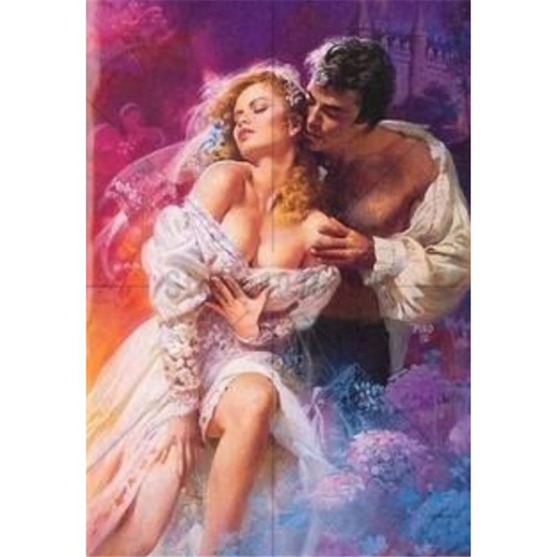 DIY 5D Diamond Painting Romantic Love Diamond Mosaic Cross Stitch Kits Home Decoration Full Round Diamond Embroidery