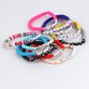Taylor Swift Friendship Bracelet: Pink Letters Inspired by Lover, Fearless, Anti-Hero, 1989, and Reputation.