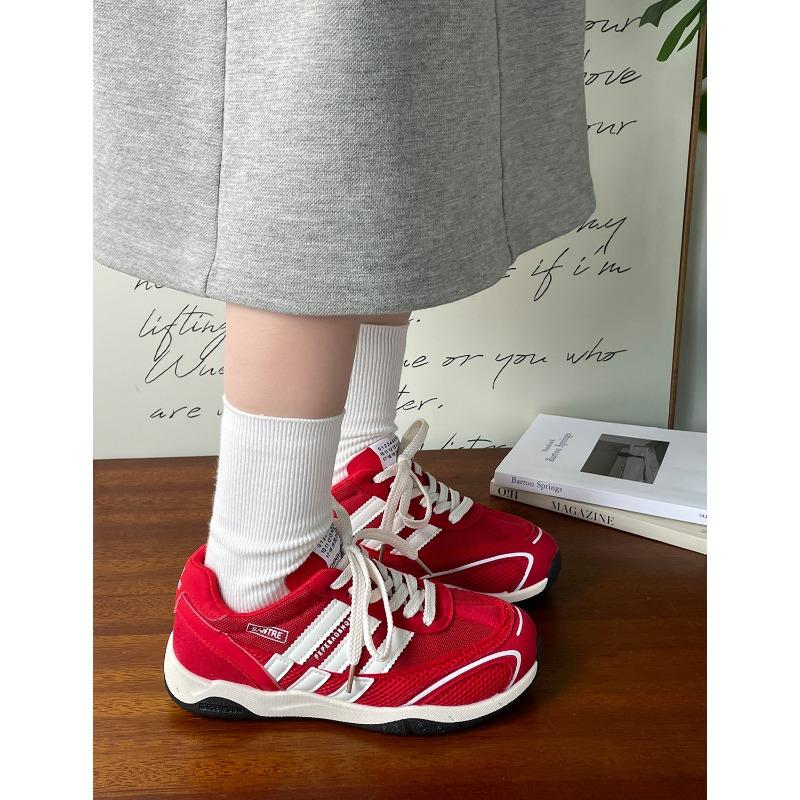 Autumn New Soft-soled Mesh Versatile Platform-soled Sports and Leisure Shoes 5653