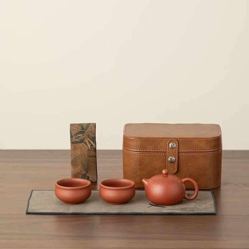 Portable Stainless Steel Tea Set