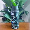 Style Large Capacity Insulated Water Bottle With Lock For Outdoor Travel And Sports