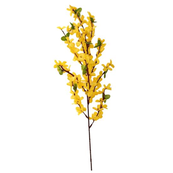 23,6  Искусственный цветок жасмина, искусственная шелковая цветочная ветка-спрей для дома