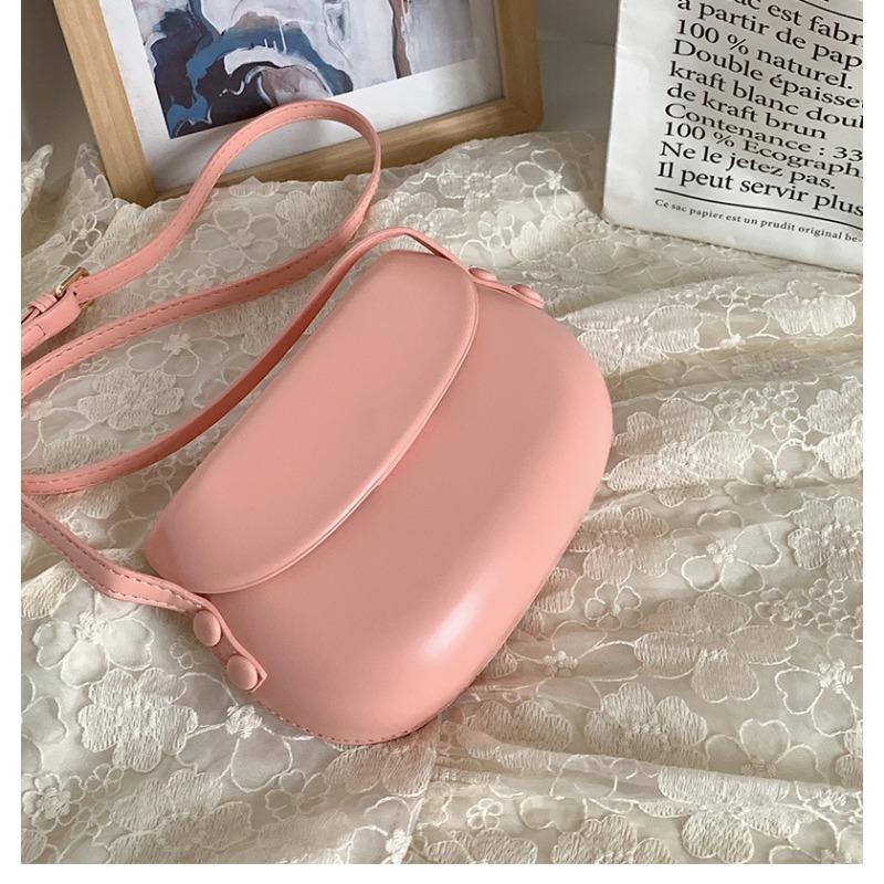 Koreanische Version Nischendesign Mini Handy Tasche Süß Klein Frisch Bonbonfarbe Ein-Schulter Umhängetasche Satteltasche für Frauen