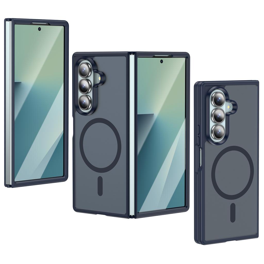 New for Samsung Z Fold 7 Mobile Phone Case Skin-sensitive Magnetic Folding Case Z Fold 6 Mobile Phone Case