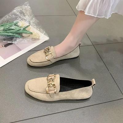 Modne Czarne Okrągłe Damskie Buty Płaskie Wsuwane Wygodne i Eleganckie Koreański Styl Marka Niepremium Modne Obuwie Damskie Y2k