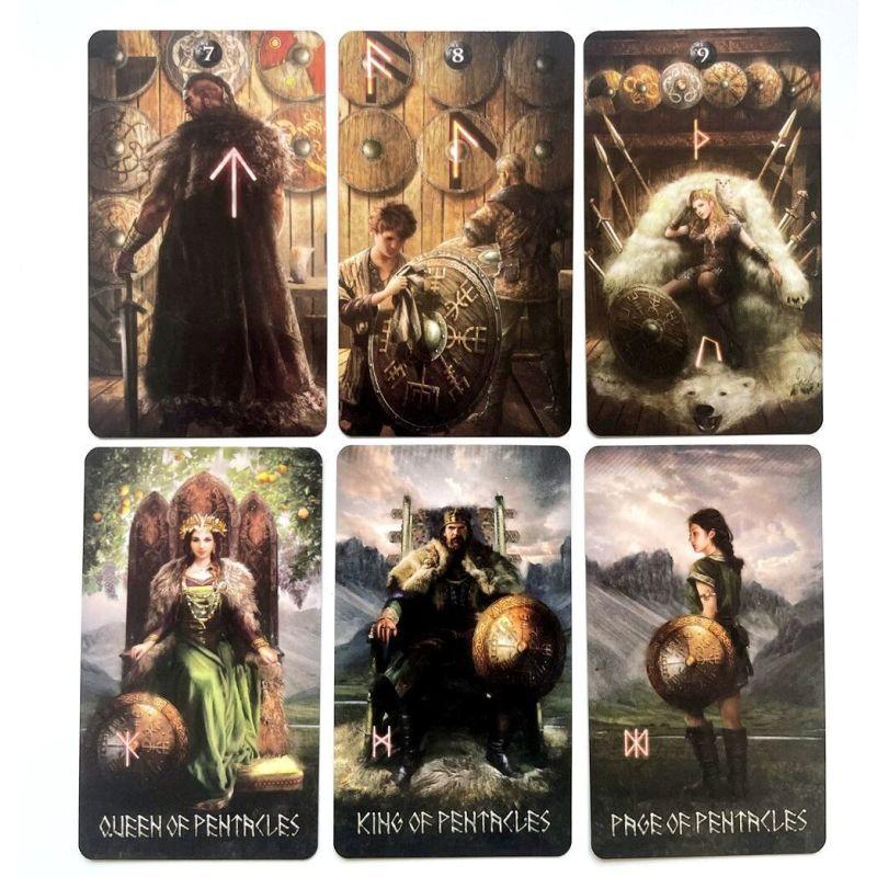 Runk Tarot Cards Oracle Cards Prophecy Fate Divination Family Party Board Game Beginner Card Fortune Telling Game