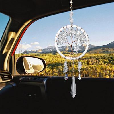 Zonvanger Voor Auto Voertuig Charm Ornament Zon Hangbaar Auto Charm Achteruitkijkspiegels Accessoires Hangende Decoratie Voor Vrouwen Mannen