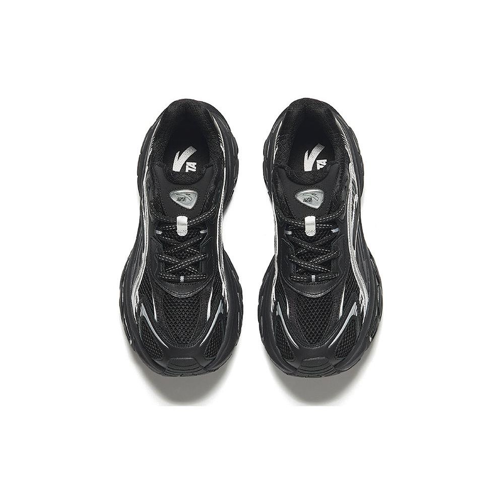 Anta Air Cushion Running Shoes Men Black White 912428816-3