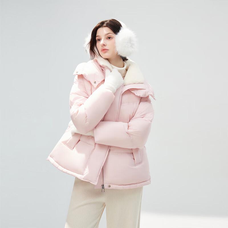 

Женский пуховик Qiushui Yiren с большим лацканом, 90% белый утиный пух, зимний