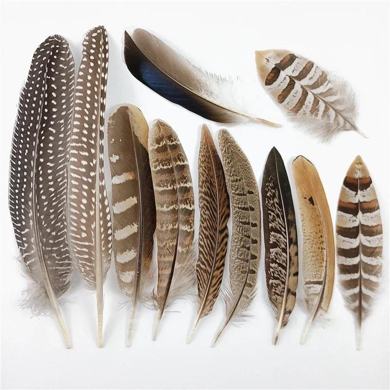 Natural Pheasant Feathers Peacock Feather Eagle Small Plume Handicraft Accessories Jewelry Creation Holiday Decoration
